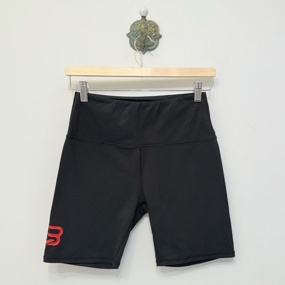 Varley Black 7" Bike Shorts Cycling CycleBar Women’s Size Medium Active